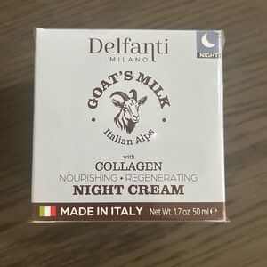 Goat's Milk Night Cream - White